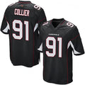 A.Cardinals #91 L.J. Collier Player Black Game PETTCS Stitched Jerseys
