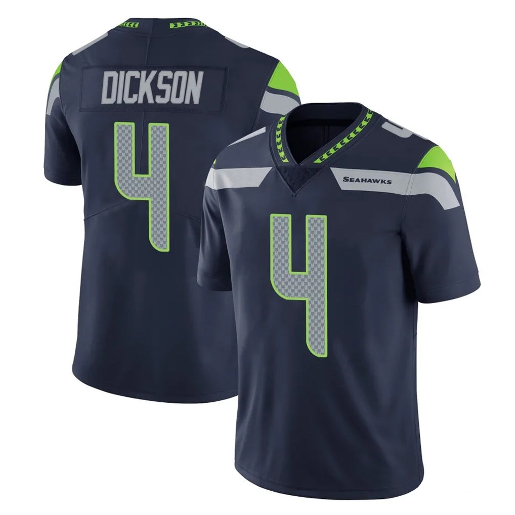 S.Seahawks #4 Michael Dickson Player Navy Limited Vapor Untouchable Home Game PETTCS Stitched Jerseys