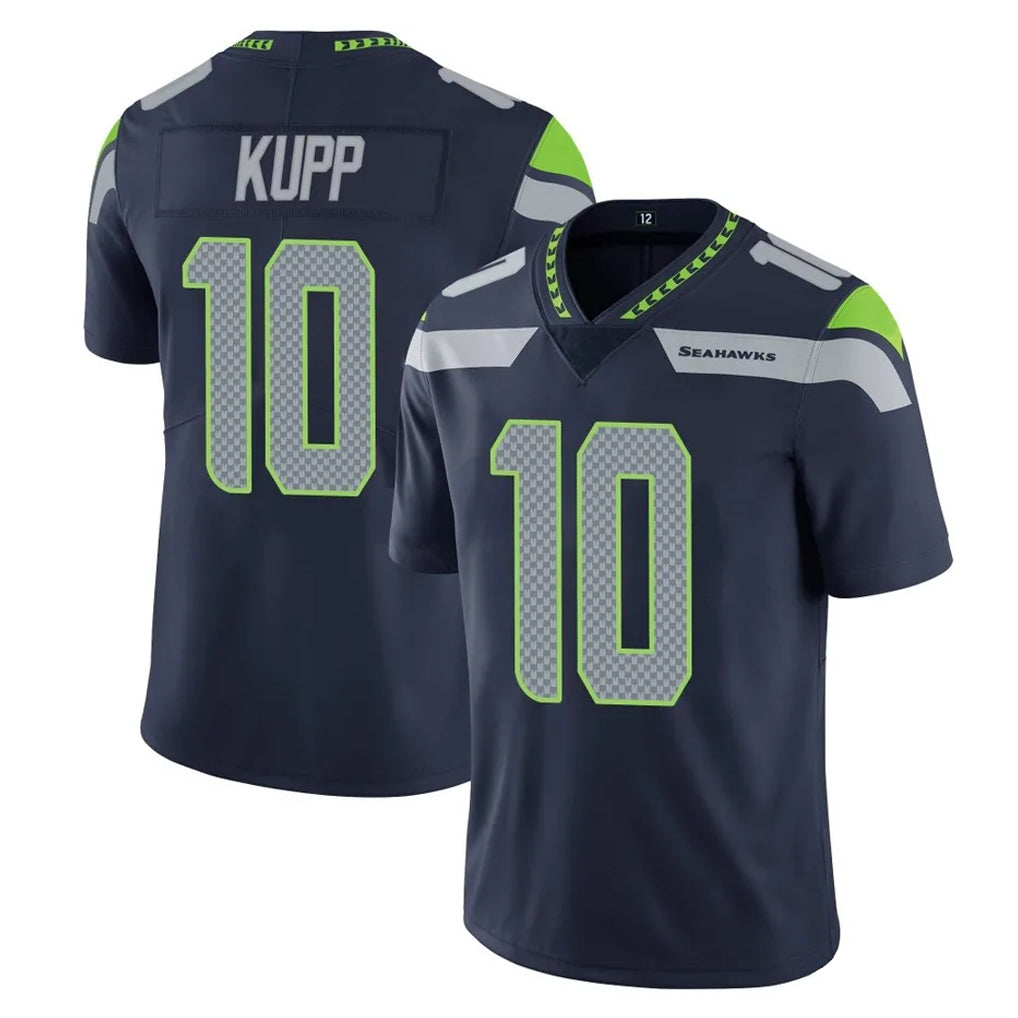 S.Seahawks #10 Cooper Kupp Player Navy Limited Vapor Untouchable Home Game PETTCS Stitched Jerseys