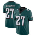 P.Eagles #27 Quinyon Mitchell Player Team Color Green Vapor Untouchable Home Game PETTCS Stitched Jerseys