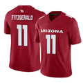 A.Cardinals #11 Larry Fitzgerald Player Cardinal Vapor F.U.S.E. Limited Home Game PETTCS Stitched Jerseys