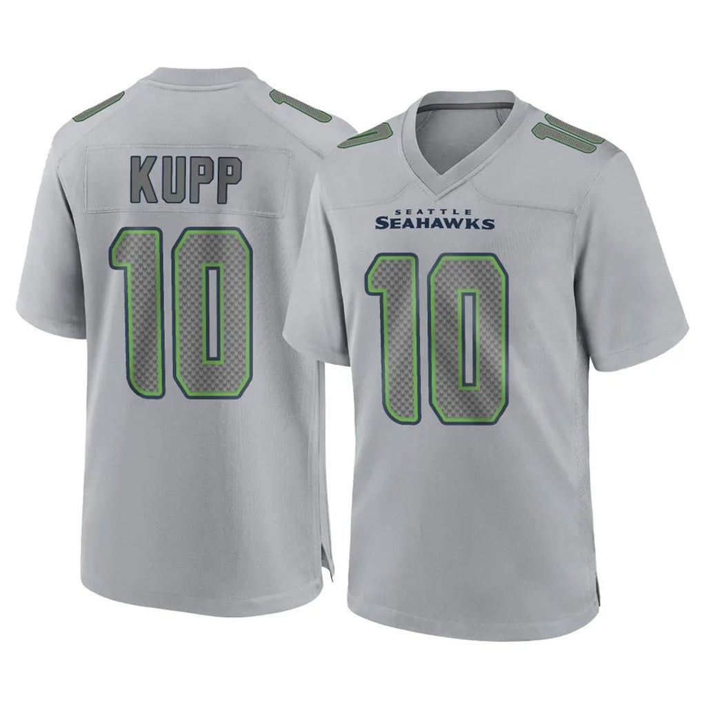 S.Seahawks #10 Cooper Kupp Player Gray Atmosphere Fashion Home Game PETTCS Stitched Jerseys