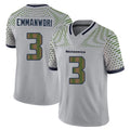 S.Seahawks #3 Nick Emmanwori Player Grey Limited 2025 Rivalries Collection Home Game PETTCS Stitched Jerseys