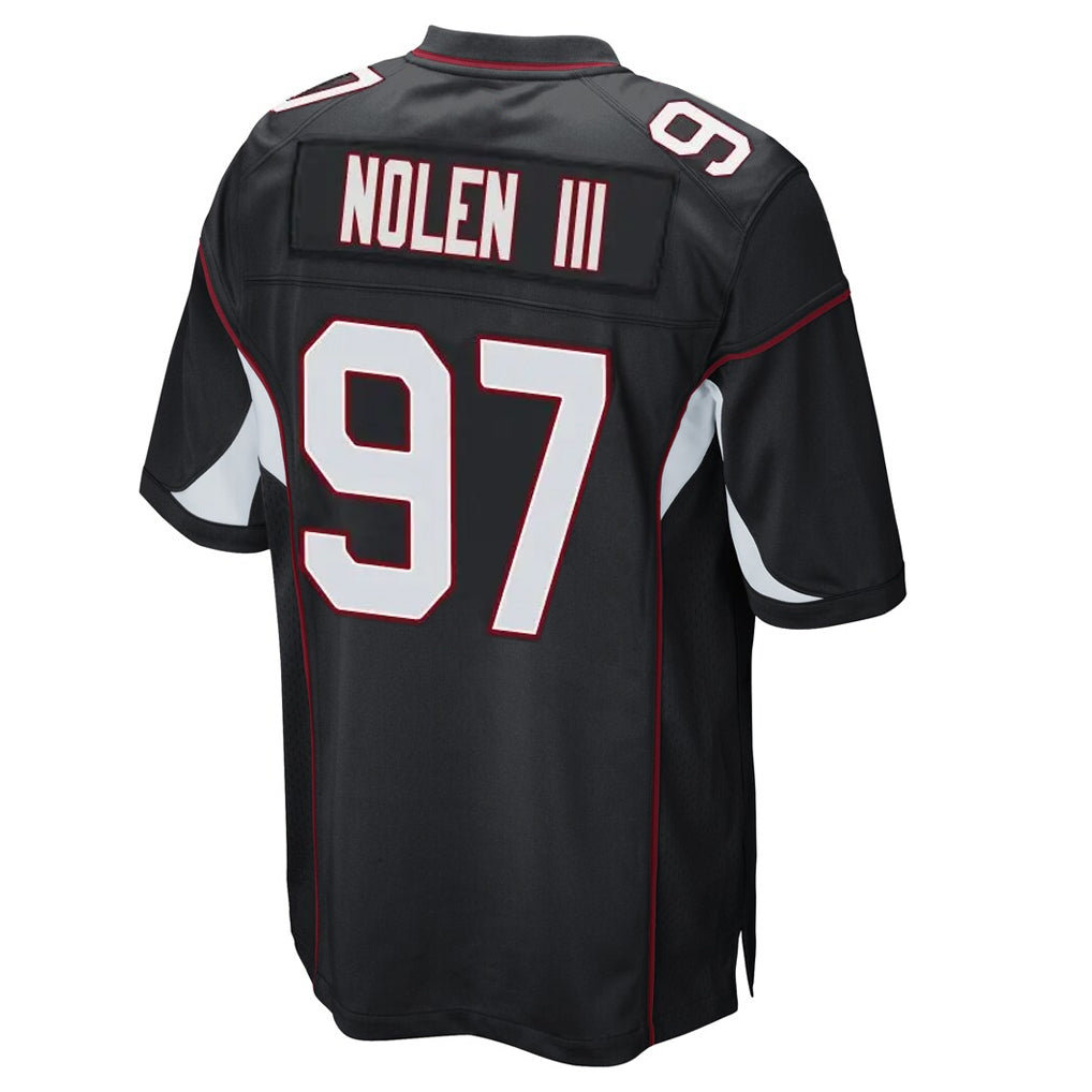 A.Cardinals #97 Walter Nolen III Player Black Home Game PETTCS Stitched Jerseys