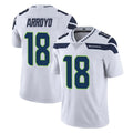 S.Seahawks #18 Elijah Arroyo Player White Limited Vapor Untouchable Home Game PETTCS Stitched Jerseys