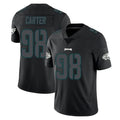 P.Eagles #98 Jalen Carter Player Limited Black Impact Home Game PETTCS Stitched Jerseys