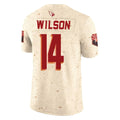A.Cardinals #14 Michael Wilson Player Cream Rivalries Collection Vapor Limited Home Game PETTCS Stitched Jerseys