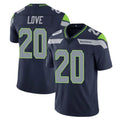 S.Seahawks #20 Julian Love Player Navy Limited Vapor Untouchable Home Game PETTCS Stitched Jerseys