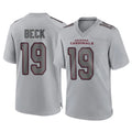 A.Cardinals #19 Carson Beck Player Gray Fashion Home Game PETTCS Stitched Jerseys