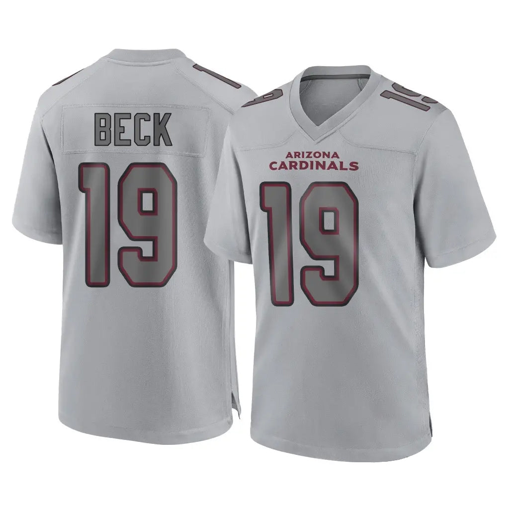 A.Cardinals #19 Carson Beck Player Gray Fashion Home Game PETTCS Stitched Jerseys