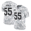 A.Cardinals #55 Dante Stills Player Camo Salute to Service Limited Home PETTCS Stitched Jerseys