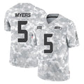 S.Seahawks #5 Jason Myers Player Arctic Camo Limited Salute To Service Home Game PETTCS Stitched Jerseys