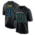 S.Seahawks #20 Julian Love Player Black Limited Fashion Home Game PETTCS Stitched Jerseys