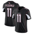 A.Cardinals #11 Larry Fitzgerald Player Black Vapor Limited PETTCS Stitched Jerseys