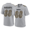 P.Steelers #88 Pat Freiermuth Player Gray Atmosphere Fashion Home Game PETTCS Stitched Jerseys