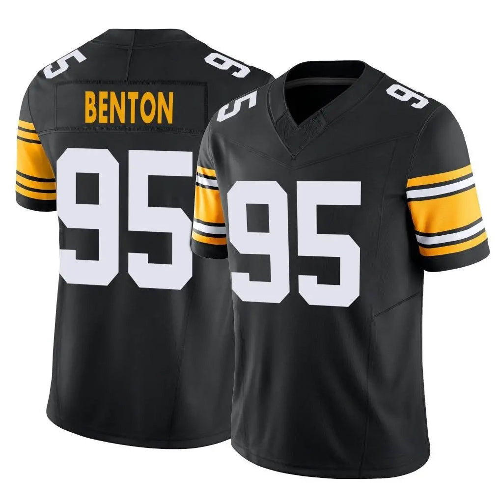 P.Steelers #95 Keeanu Benton Player Black Limited Alternate Vapor F.U.S.E. Home Game PETTCS Stitched Jerseys