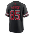 A.Cardinals #85 Trey McBride Player Black Alternate Game PETTCS Stitched Jerseys