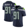 S.Seahawks #91 Byron Murphy II Player Navy Limited Vapor Untouchable Home Game PETTCS Stitched Jerseys