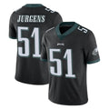 P.Eagles #51 Cam Jurgens Player Black Limited Vapor Untouchable Home Game PETTCS Stitched Jerseys