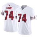 A.Cardinals #74 Isaiah Adams Player White Vapor F.U.S.E. Limited Home Game PETTCS Stitched Jerseys