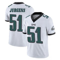 P.Eagles #51 Cam Jurgens Player White Limited Vapor Untouchable Home Game PETTCS Stitched Jerseys