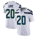 S.Seahawks #20 Julian Love Player White Limited Vapor Untouchable Home Game PETTCS Stitched Jerseys