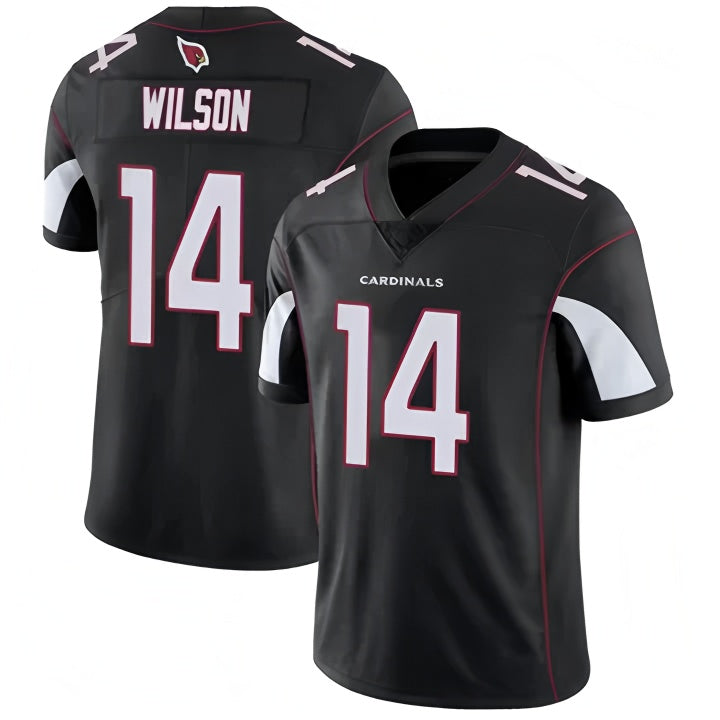 A.Cardinals #14 Michael Wilson Player Black Vapor Untouchable Elite Home Game PETTCS Stitched Jerseys