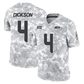 S.Seahawks #4 Michael Dickson Player Arctic Camo Limited Salute To Service Home Game PETTCS Stitched Jerseys