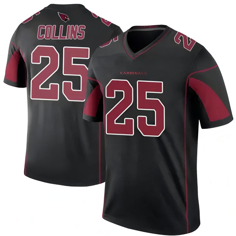 A.Cardinals #25 Zaven Collins Player Black Vapor Limited Elite PETTCS Stitched Jerseys