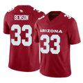 A.Cardinals #33 Trey Benson Player Cardinal Vapor F.U.S.E. Limited Home Game PETTCS Stitched Jerseys