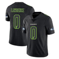 S.Seahawks #0 DeMarcus Lawrence Player Black Impact Limited Home Game PETTCS Stitched Jerseys