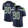 S.Seahawks #90 Jarran Reed Player Navy Limited Vapor Untouchable Home Game PETTCS Stitched Jerseys