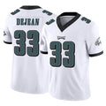 P.Eagles #33 Cooper DeJean Player White Limited Vapor F.U.S.E. Home Game PETTCS Stitched Jerseys