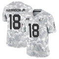 A.Cardinals #18 Marvin Harrison Jr. Player Camo Salute to Service Limited PETTCS Stitched Jerseys