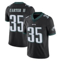 P.Eagles #35 Michael Carter II Player Black Limited Vapor Untouchable Home Game PETTCS Stitched Jerseys