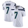 S.Seahawks #7 Uchenna Nwosu Player White Limited Vapor Untouchable Home Game PETTCS Stitched Jerseys