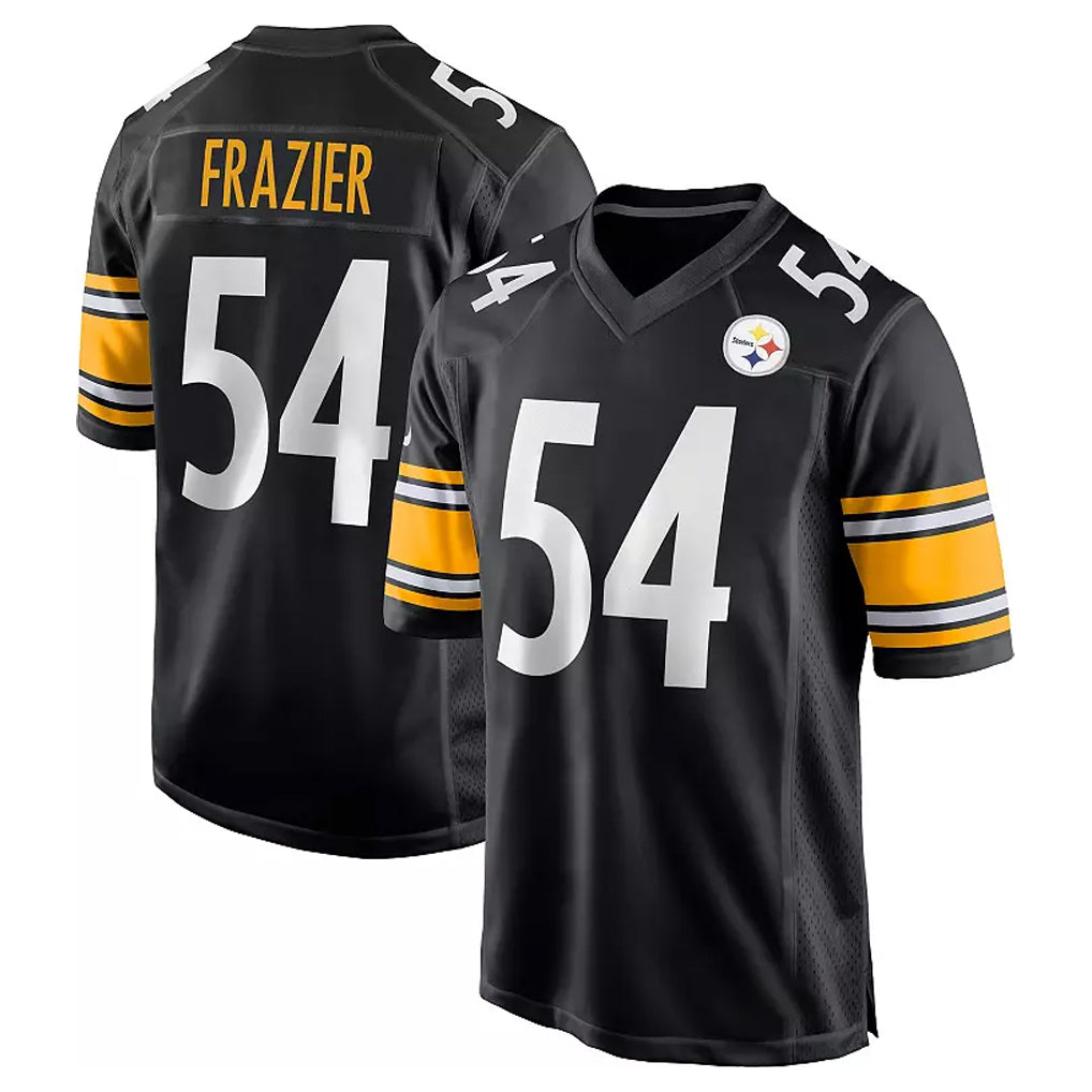 P.Steelers #54 Zach Frazier Player Black Home Game PETTCS Stitched Jerseys