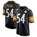P.Steelers #54 Zach Frazier Player Black Home Game PETTCS Stitched Jerseys