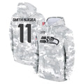 S.Seahawks #11 Jaxon Smith-Njigba Player Arctic Camo Limited Salute to Service Pullover Hoodies Game PETTCS Stitched Jerseys