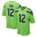 S.Seahawks #12 12th Fan Player Green Home Game PETTCS Stitched Jerseys