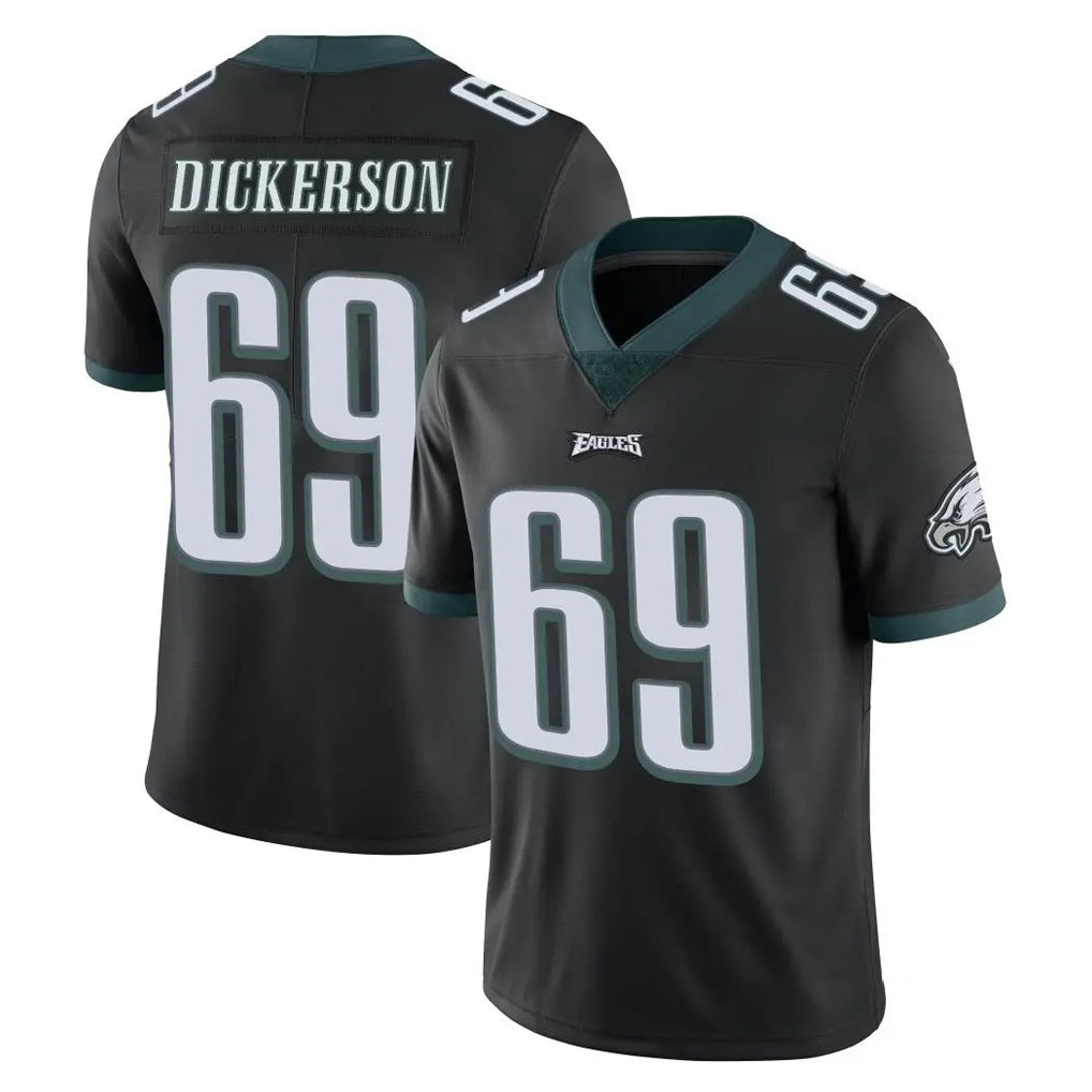 P.Eagles #69 Landon Dickerson Player Black Limited Vapor Untouchable Home Game PETTCS Stitched Jerseys