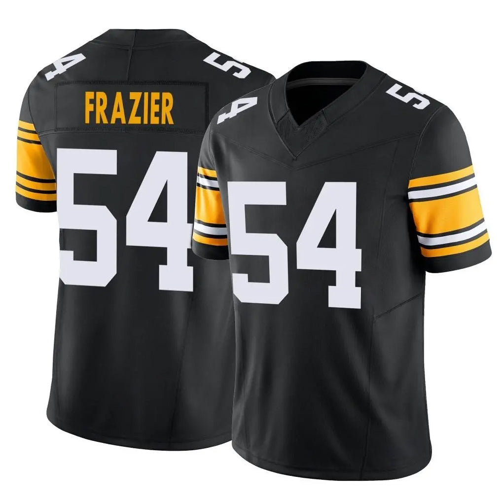 P.Steelers #54 Zach Frazier Player Black Limited Alternate Vapor F.U.S.E. Home Game PETTCS Stitched Jerseys