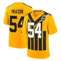 P.Steelers #54 Zach Frazier Player Gold Limited 1933 Throwback Home Game PETTCS Stitched Jerseys