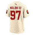 A.Cardinals #97 Walter Nolen III Player Cream Rivalries Collection Game PETTCS Stitched Jerseys