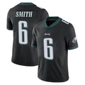 P.Eagles #6 DeVonta Smith Player Black Limited Vapor Untouchable Home Game PETTCS Stitched Jerseys