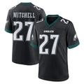 P.Eagles #27 Quinyon Mitchell Player Black Game Home PETTCS Stitched Jerseys