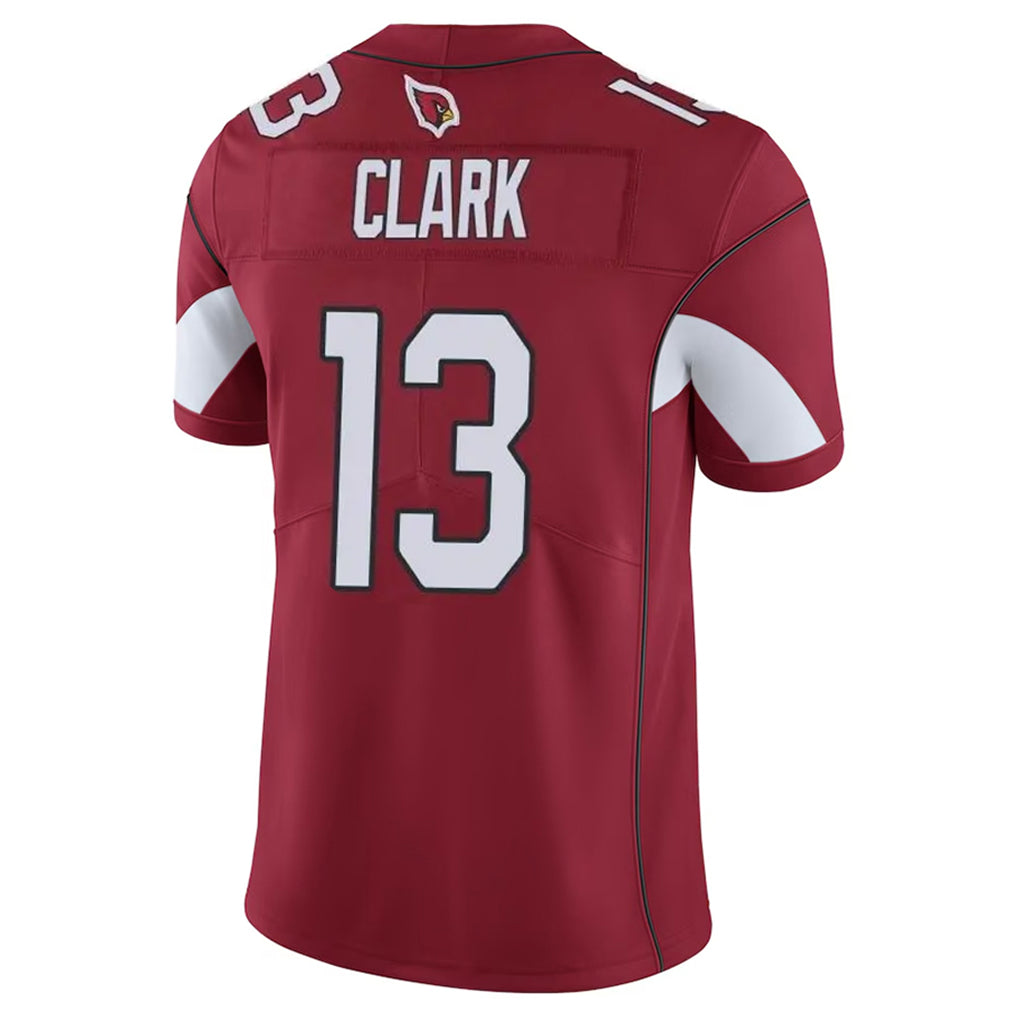 A.Cardinals #13 Kei'Trel Clark Player Cardinal Vapor Limited Home Game  PETTCS Stitched Jerseys