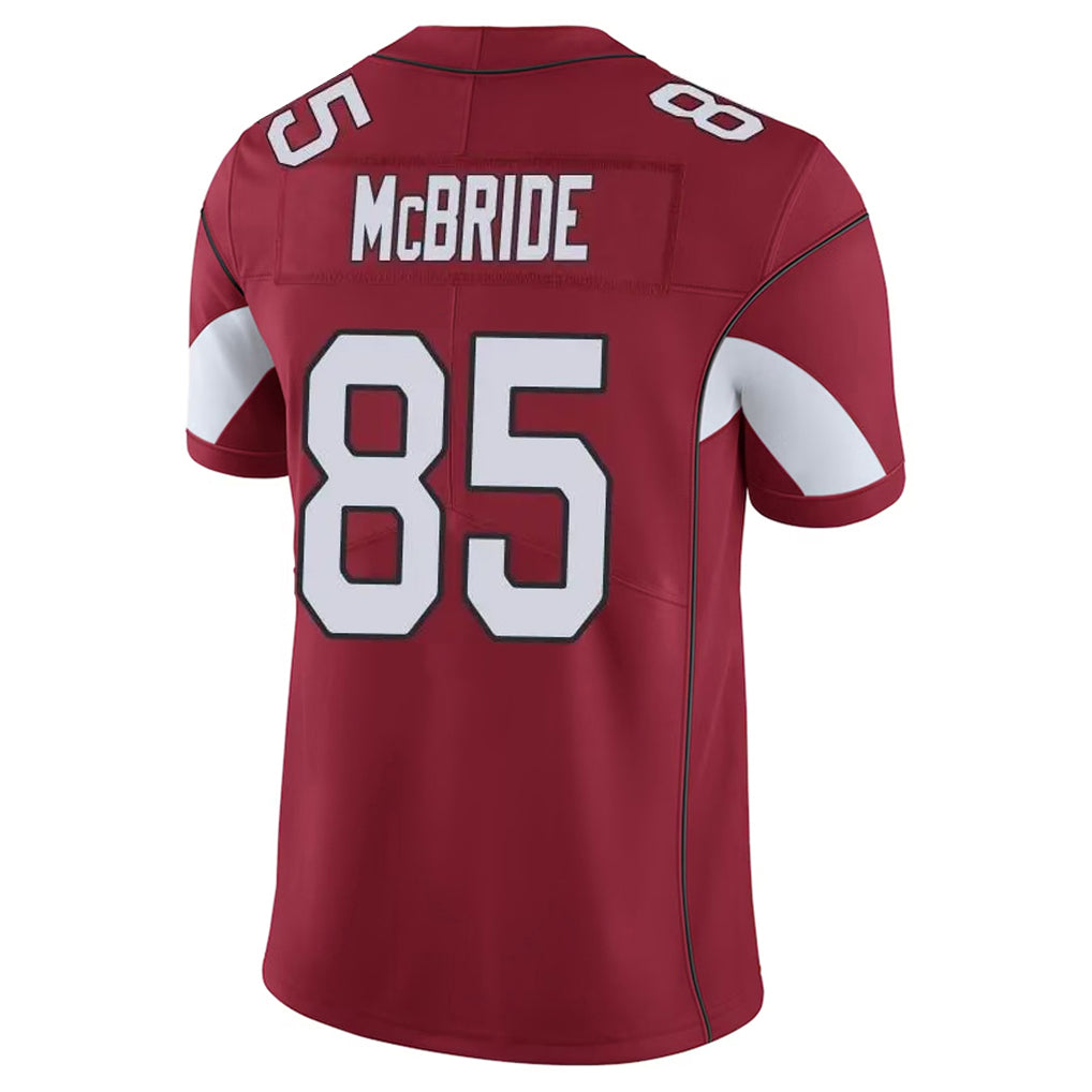 A.Cardinals #85 Trey McBride Player Cardinal Vapor Limited Home Game  PETTCS Stitched Jerseys