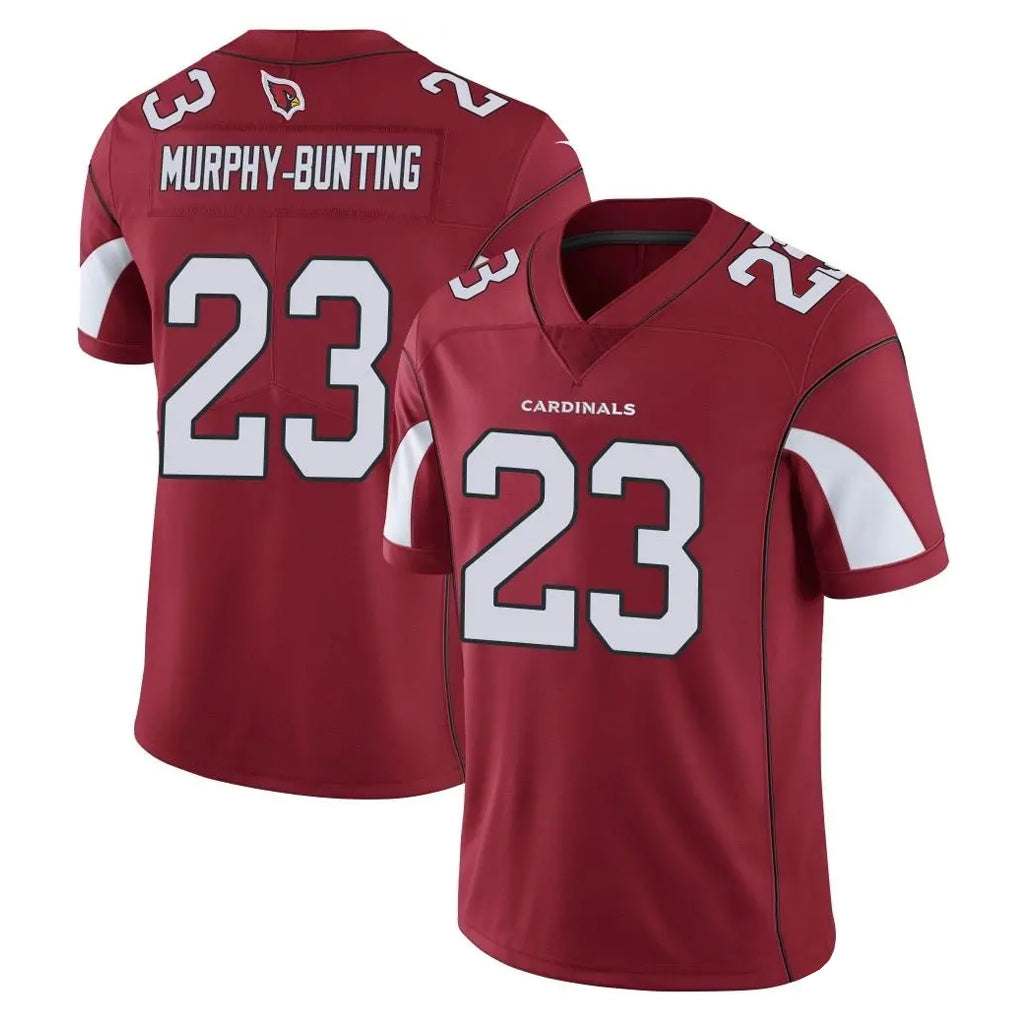 A.Cardinals #23 Sean Murphy-Bunting Player Cardinal Vapor Limited Home Game  PETTCS Stitched Jerseys