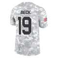 A.Cardinals #19 Carson Beck Player Camo Salute to Service Limited Home PETTCS Stitched Jerseys